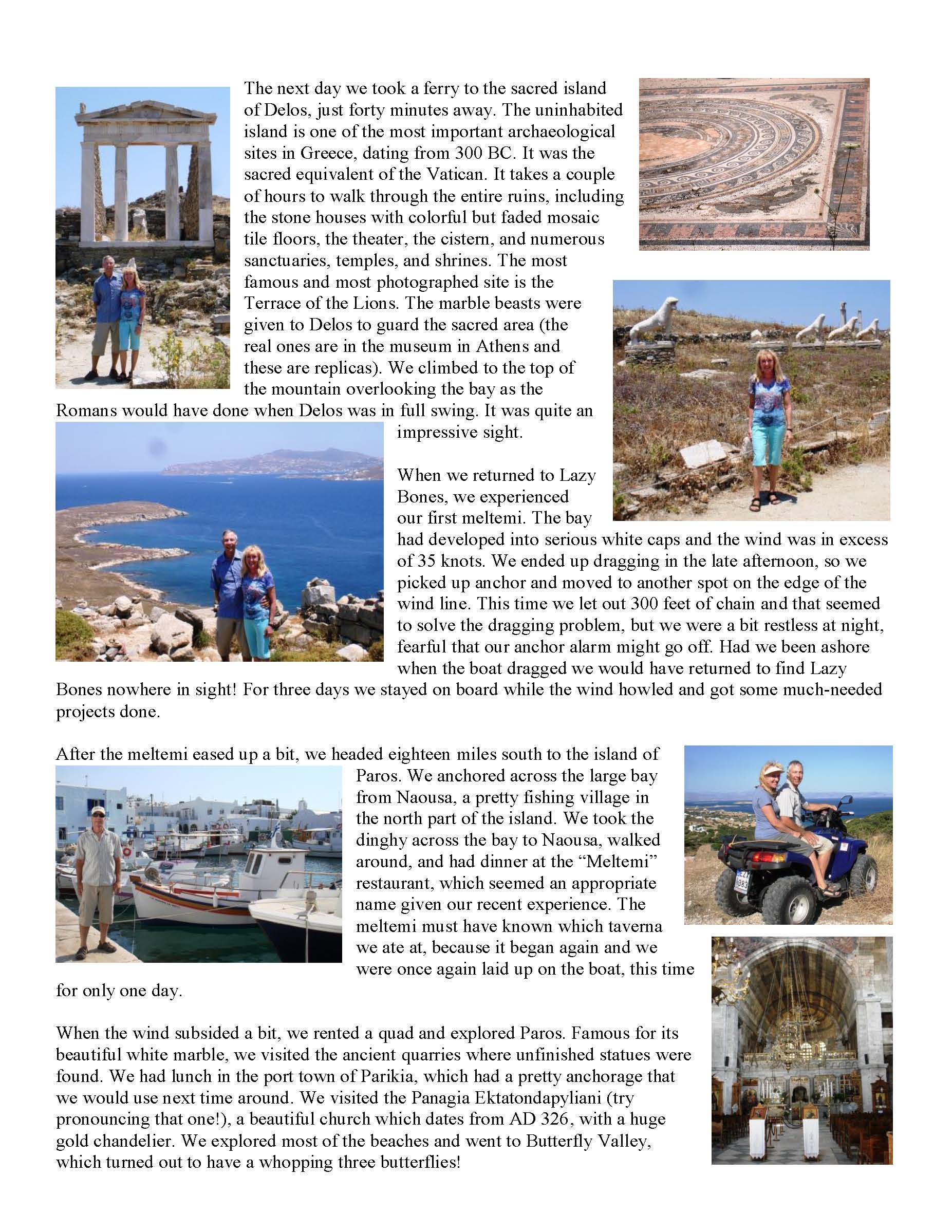 Greek cruising page 4