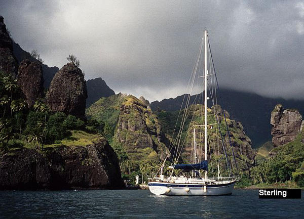 Irwin 52 in Fatu Hiva Polynesia